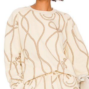 GANNI Drop Shoulder Sweatshirt